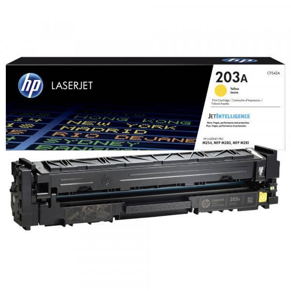 HP 203A Original Yellow LaserJet Toner Cartridge