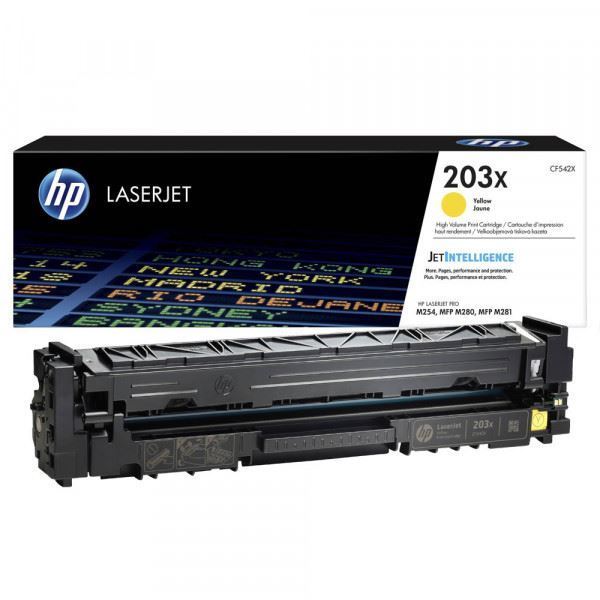 HP 203X High Yield Yellow Original LaserJet Toner Cartridge