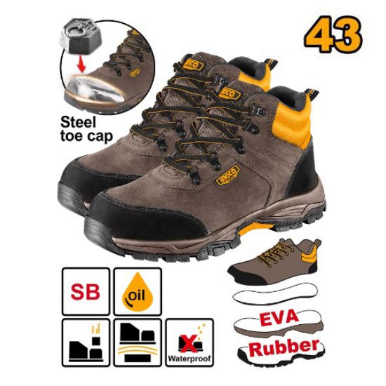INGCO SAFETY BOOTS   43