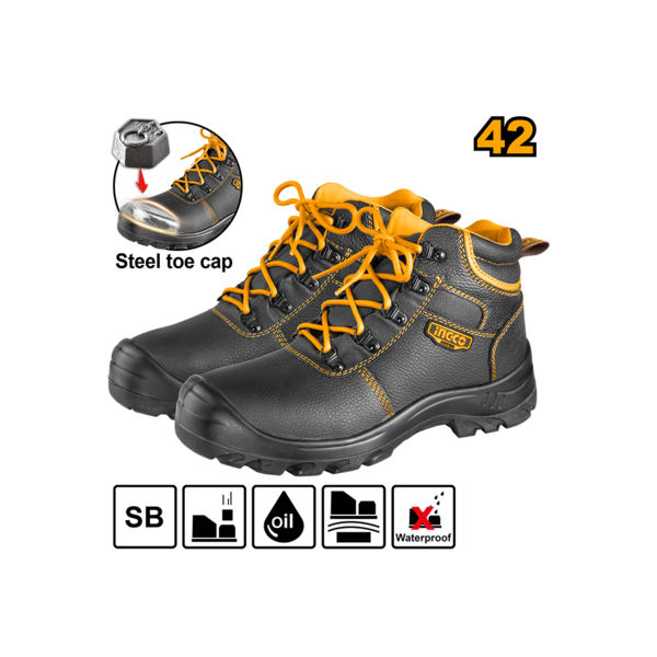 INGCO SAFETY BOOTS   42