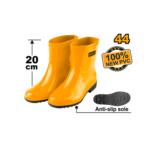 INGCO RAIN BOOTS   43 SSH102L.43