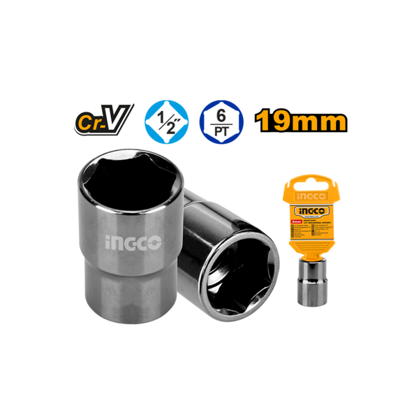 INGCO HEXAGONAL SOCKET 1\2 DEEP