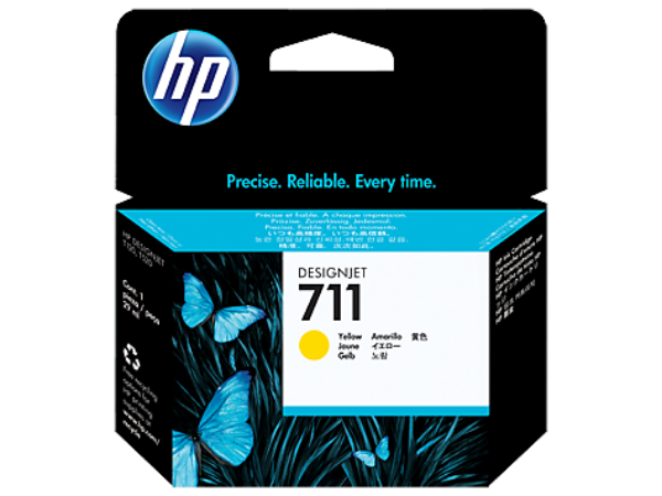 HP 711 29-ml Yellow Ink Cartridge