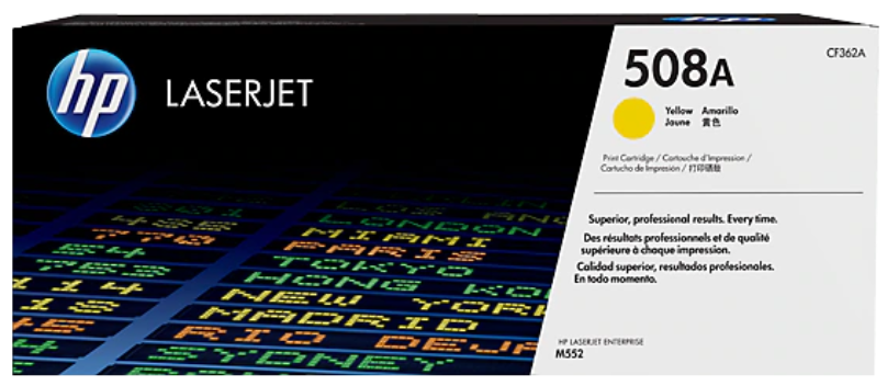HP 508A Yellow Original LaserJet Toner Cartridge