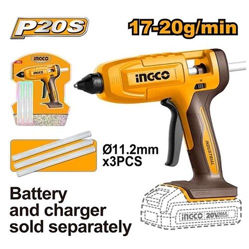 INGCO CORDLESS GLUE GUN CGGLI2003