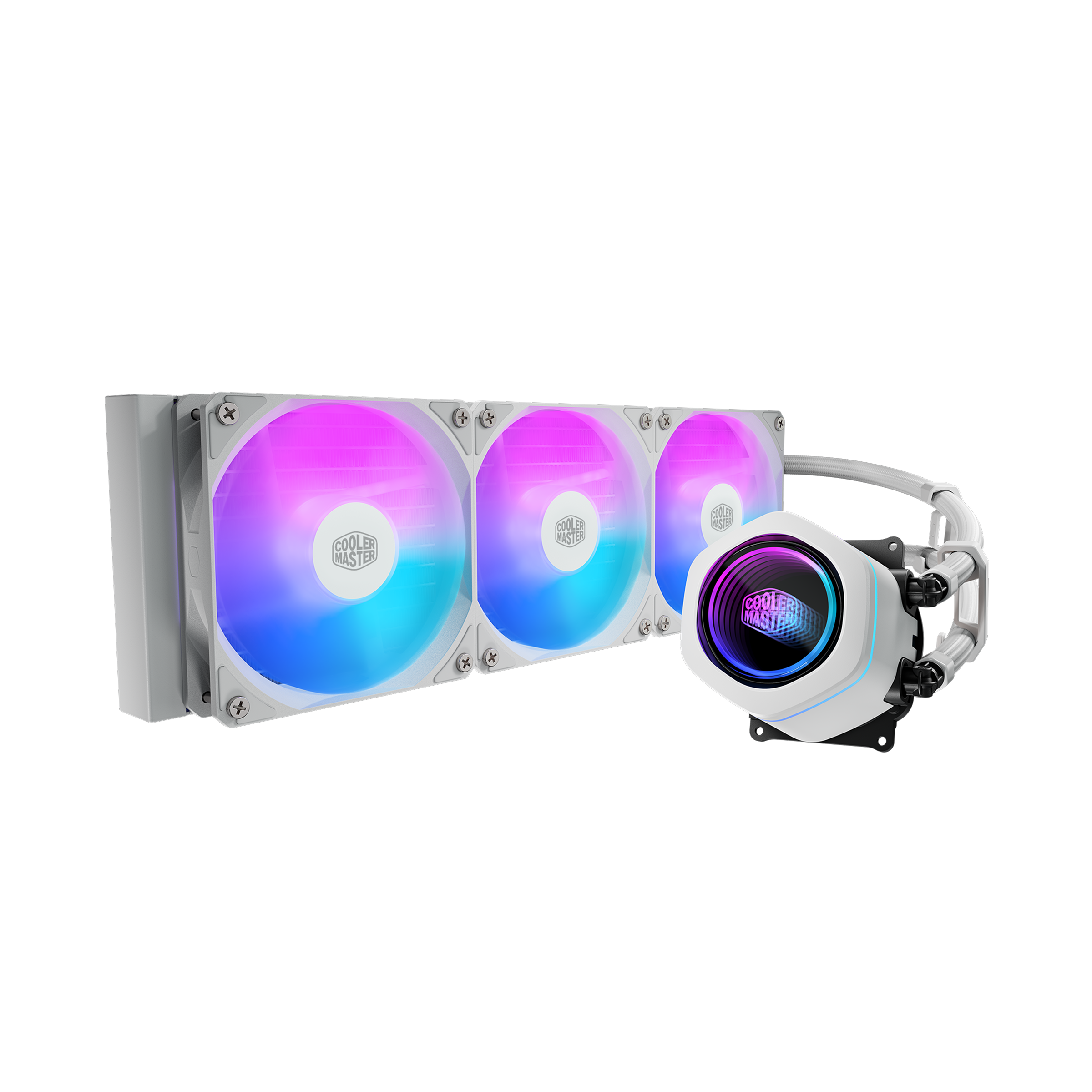 Cooling System Cooler Master MASTERLIQUID CORE NEX DIGITAL 360 WHITE ARGB (MLX-D36M-A 18PW-RD) CS-CM-MLX-D36M-A18PW-RD