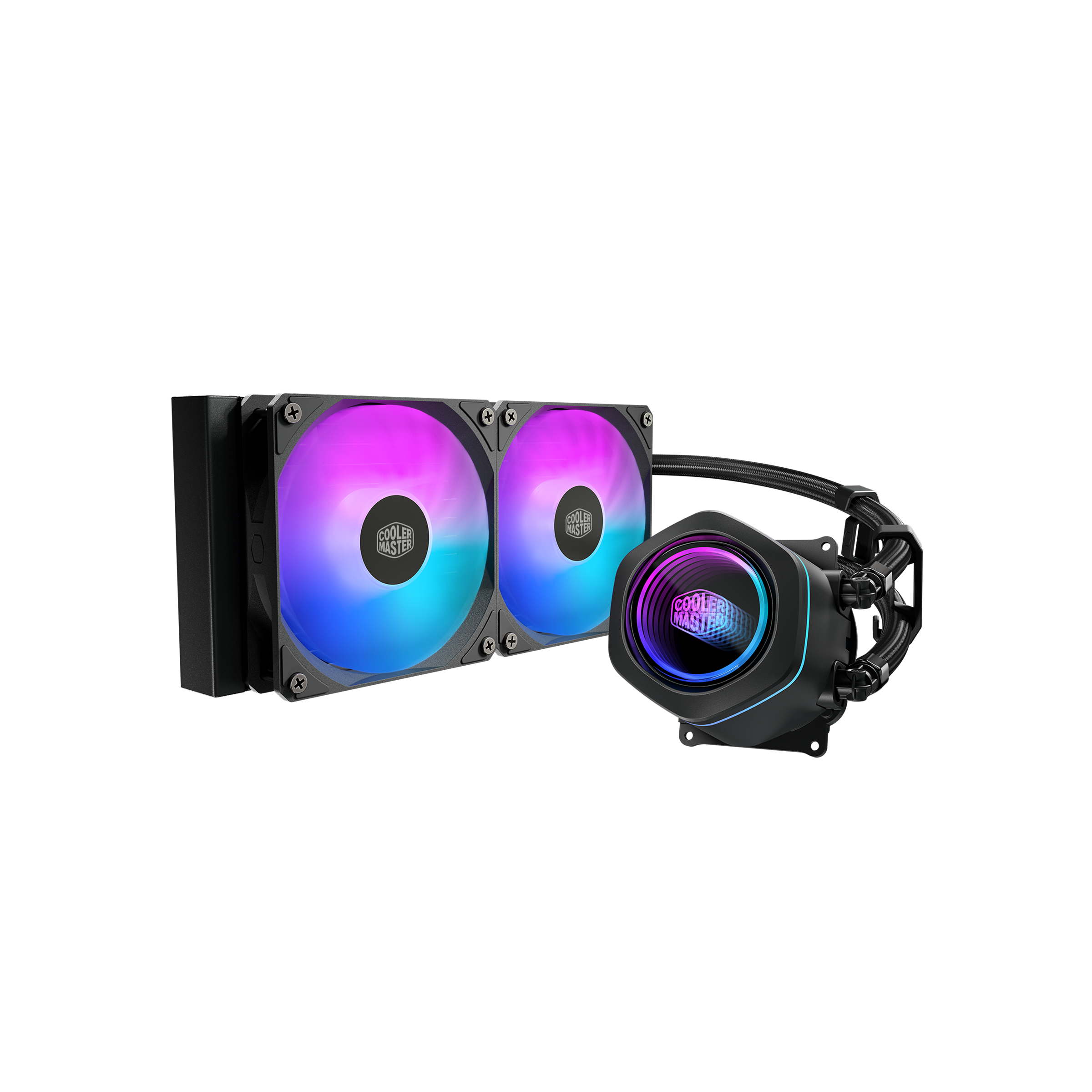 Cooling System Cooler Master MASTERLIQUID CORE NEX DIGITAL 240 Black ARGB (MLX-D24M-A 18PA-RD) CS-CM-MLX-D24M-A18PA-RD