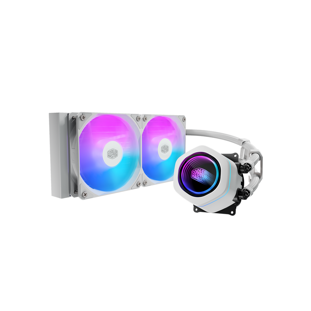 Cooling System Cooler Master MASTERLIQUID CORE NEX DIGITAL 240 WHITE ARGB (MLX-D24M-A 18PW-RD) CS-CM-MLX-D24M-A18PW-RD