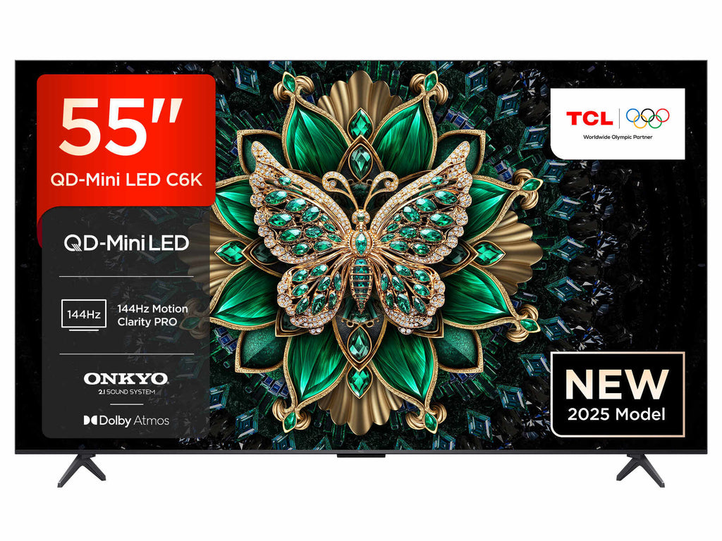 TCL TELEVISION 55" PREMIUM QD-MINI LED TV 55C6KS