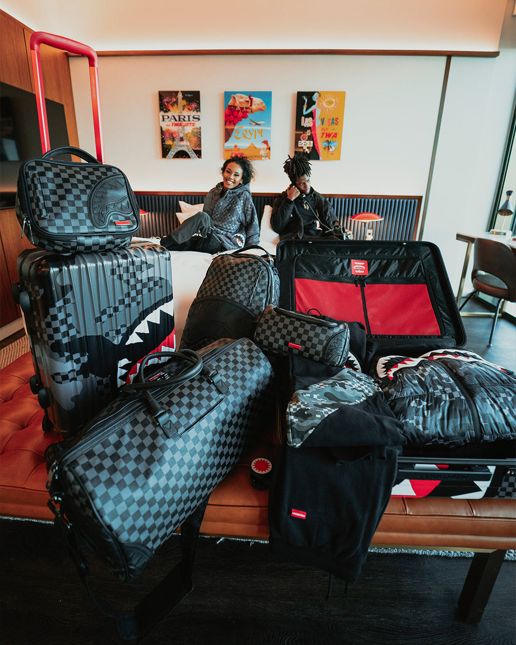 HENNY BLACK DUFFLE