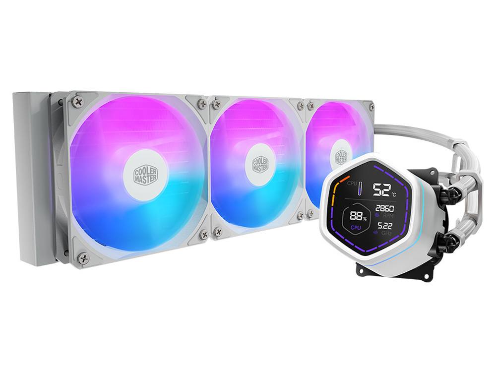 Cooling System Cooler Master MASTERLIQUID CORE NEX DIGITAL 360 WHITE ARGB (MLX-D36M-A 18PW-RD) CS-CM-MLX-D36M-A18PW-RD