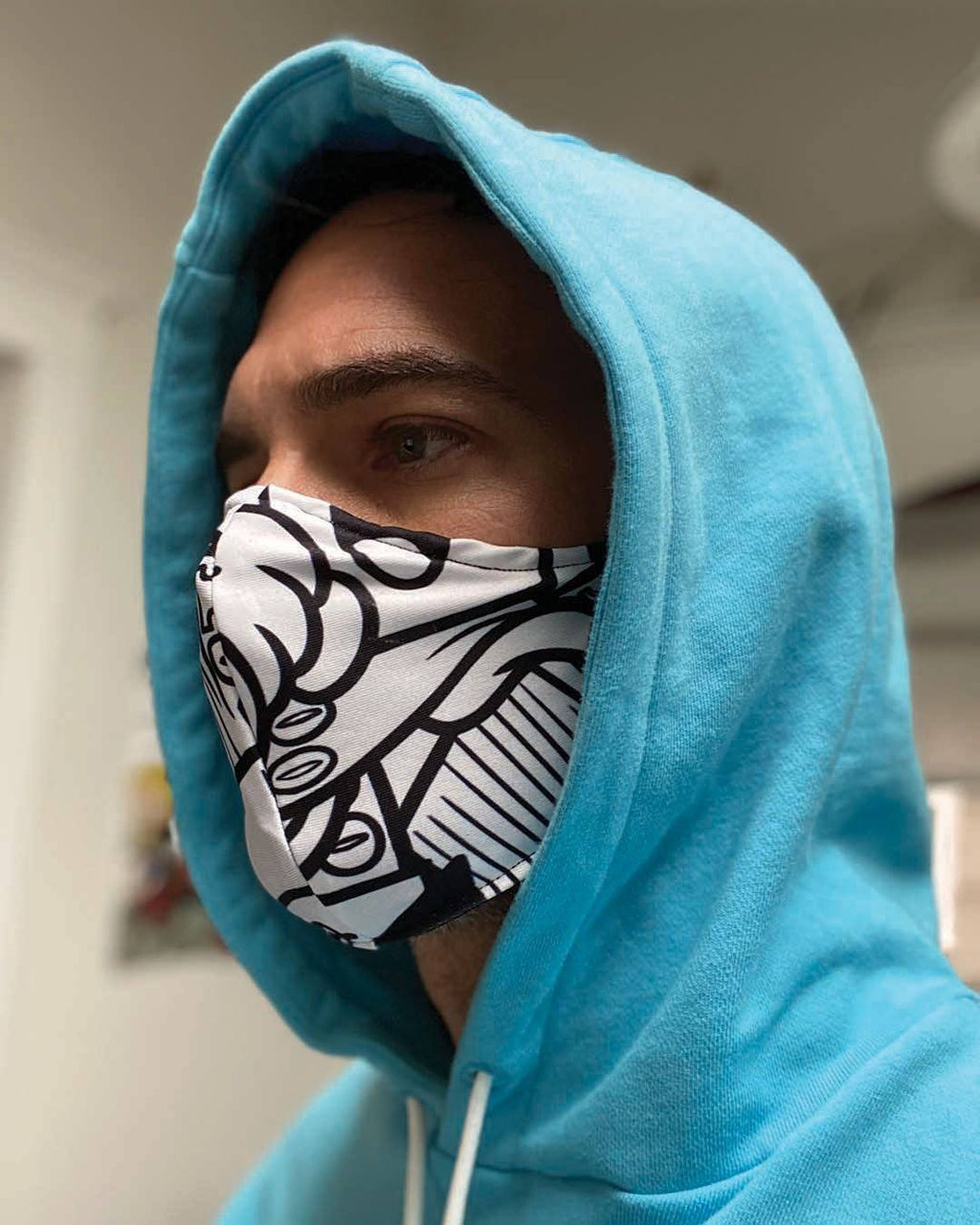 MONEY BOYS MASK (FORM-FITTING)