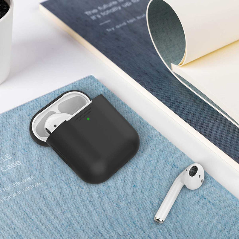 Promate Case for AirPods (SILICASE.BLACK) PRO-AP-SILICASE.BLACK