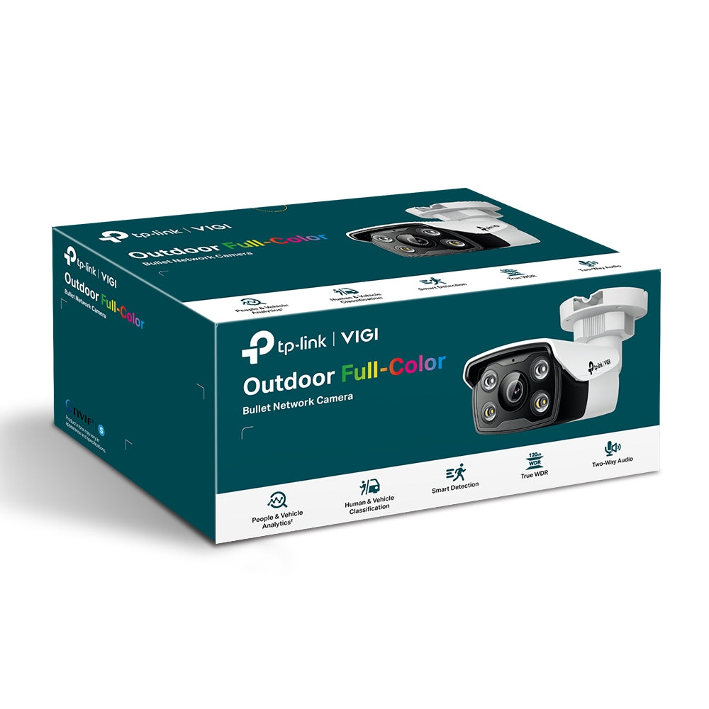 TP-Link 5MP Outdoor Full-Color Bullet Network Camera VIGI C350 4mm (UN) TP-CAM-VIGI-C350-4MM