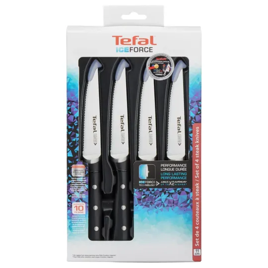 TEFAL SET OF 4 STEAK KNIVES K232S414