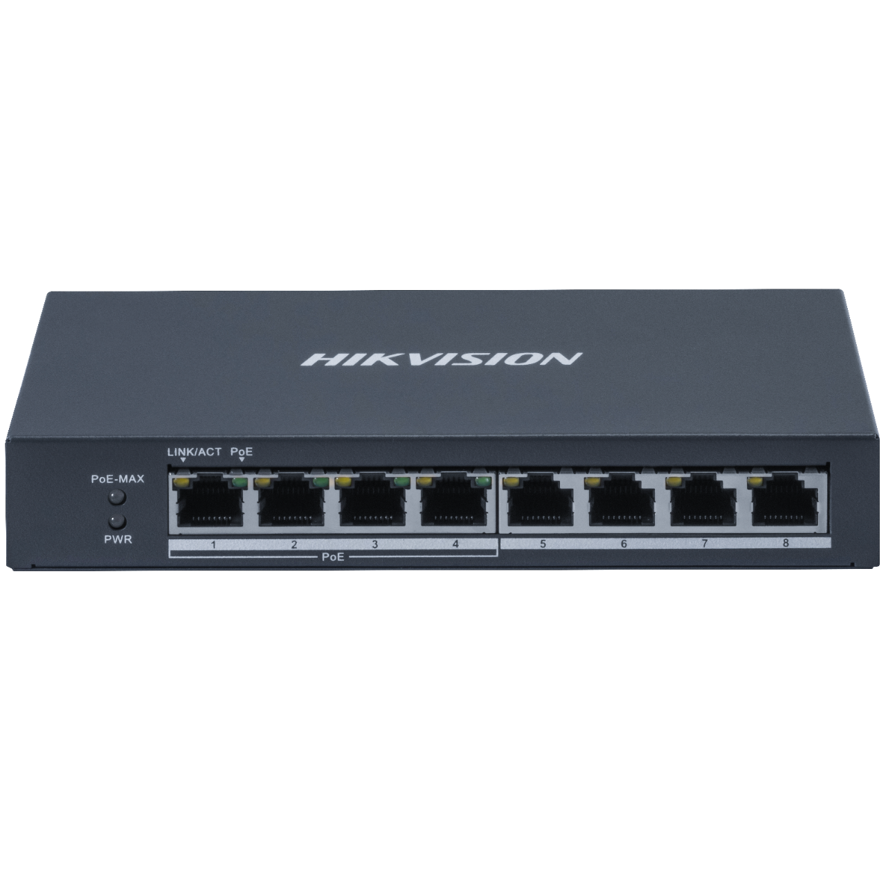 Hikvision 8 Port Gigabyte RJ45 Steel Case DS-3E0508-0 DS-3E0508-0
