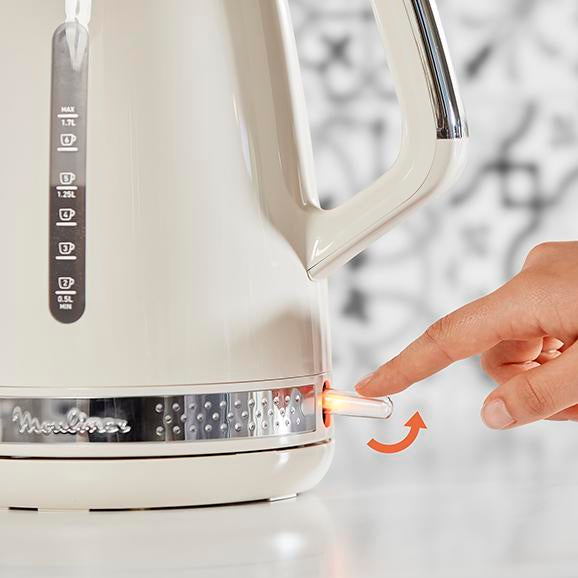MOULINEX KETTLE SOLEIL IVORY 1LT