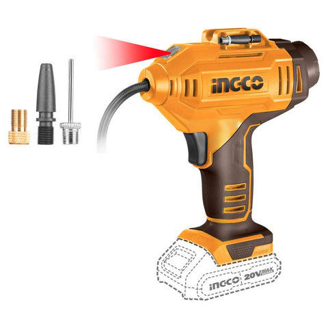 INGCO AIR COMPRESSOR LITHIUM-ION AUTO 20 V
