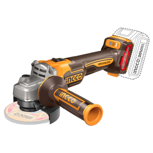 INGCO CORDLESS ANGLE GRINDER