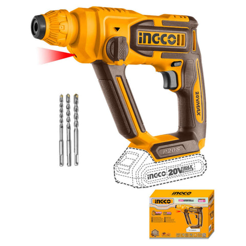 INGCO ROTARY HAMMER CORDLESS  20 V