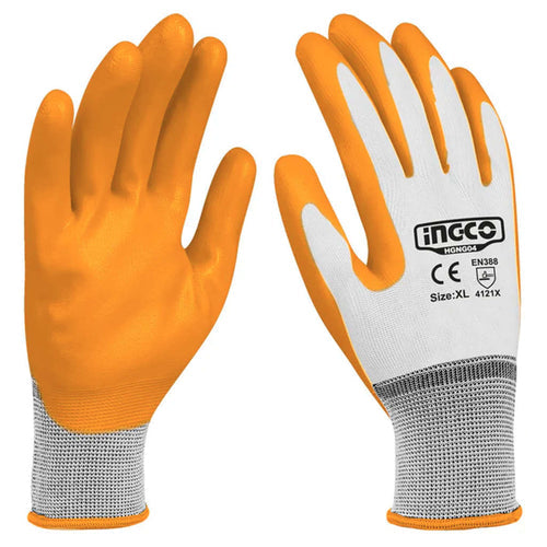 INGCO GLOVES NITRILE X-LARGE