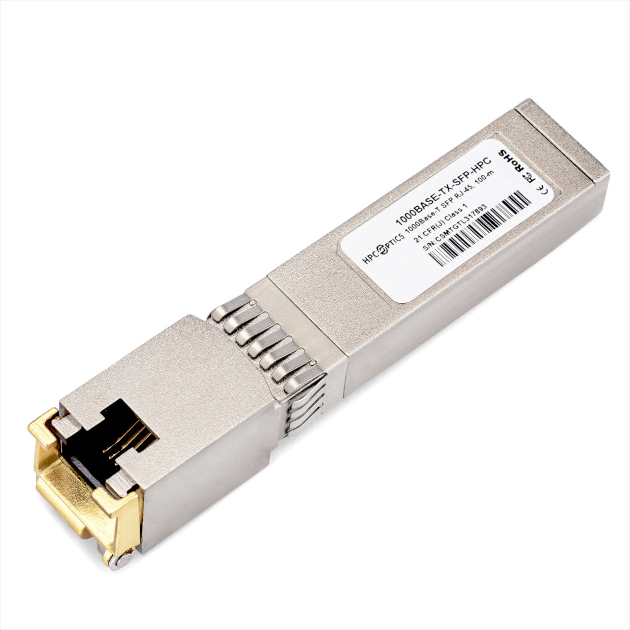 LINKSYS MGBT1 COMPATIBLE 1000BASE-T COPPER 100M RJ45 SFP MODULE   MGBT1