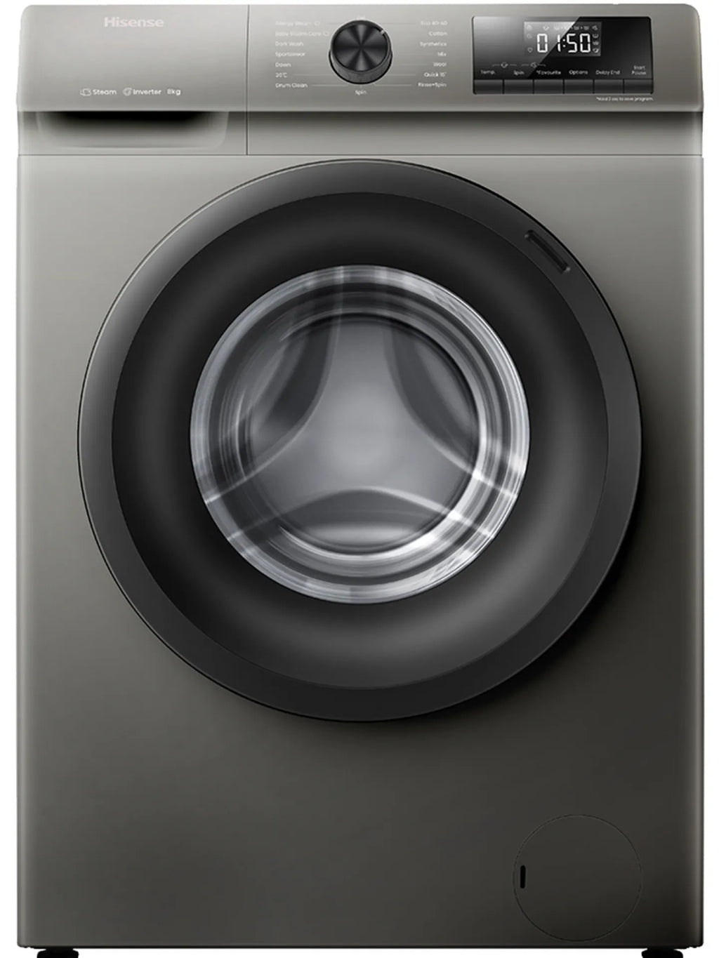 HISENSE WASHING MACHINE FRONT LOADING  8 KG