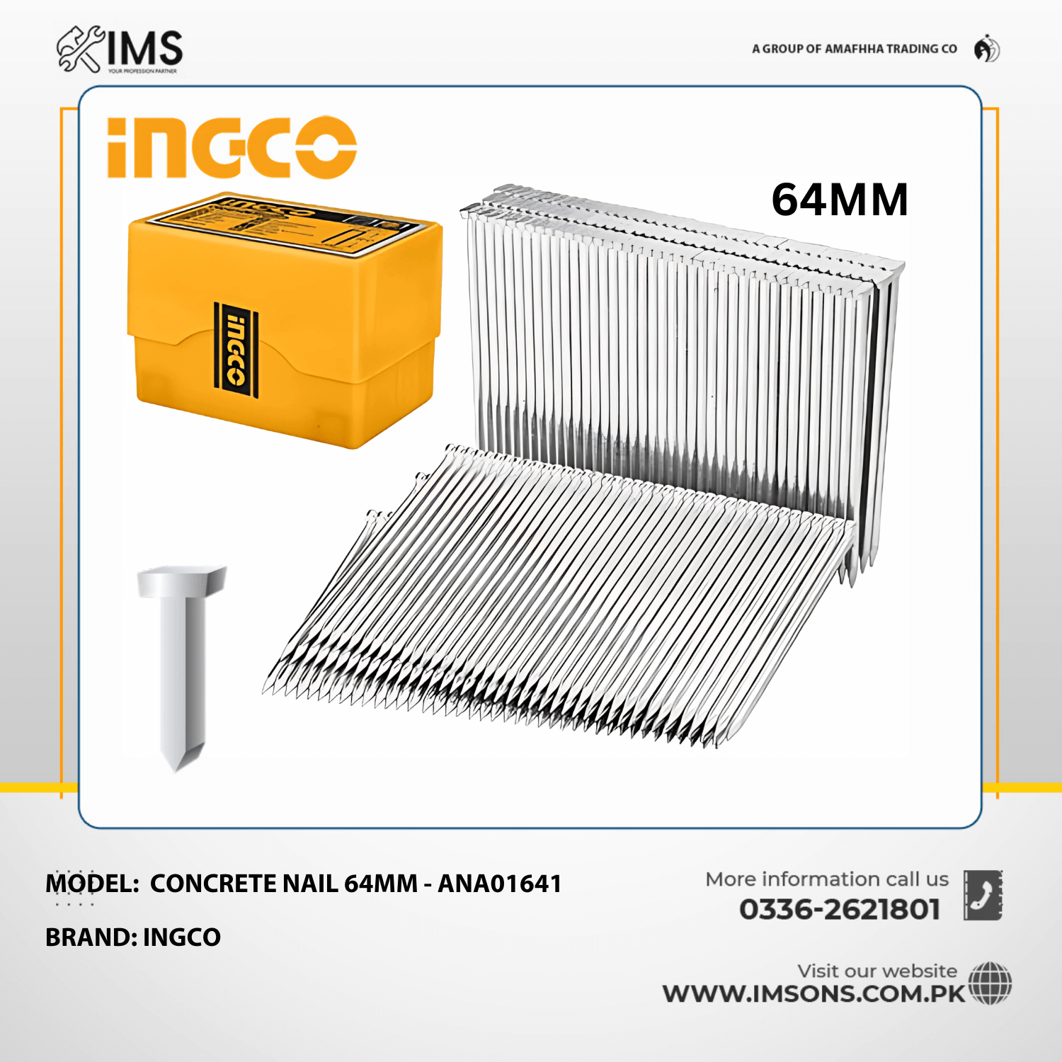 INGCO CONCRETE NAIL