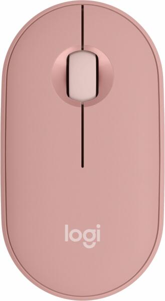 Logitech M350S Pebble 2 Bluetooth Mouse - Tonal Rose - DONGLELESS