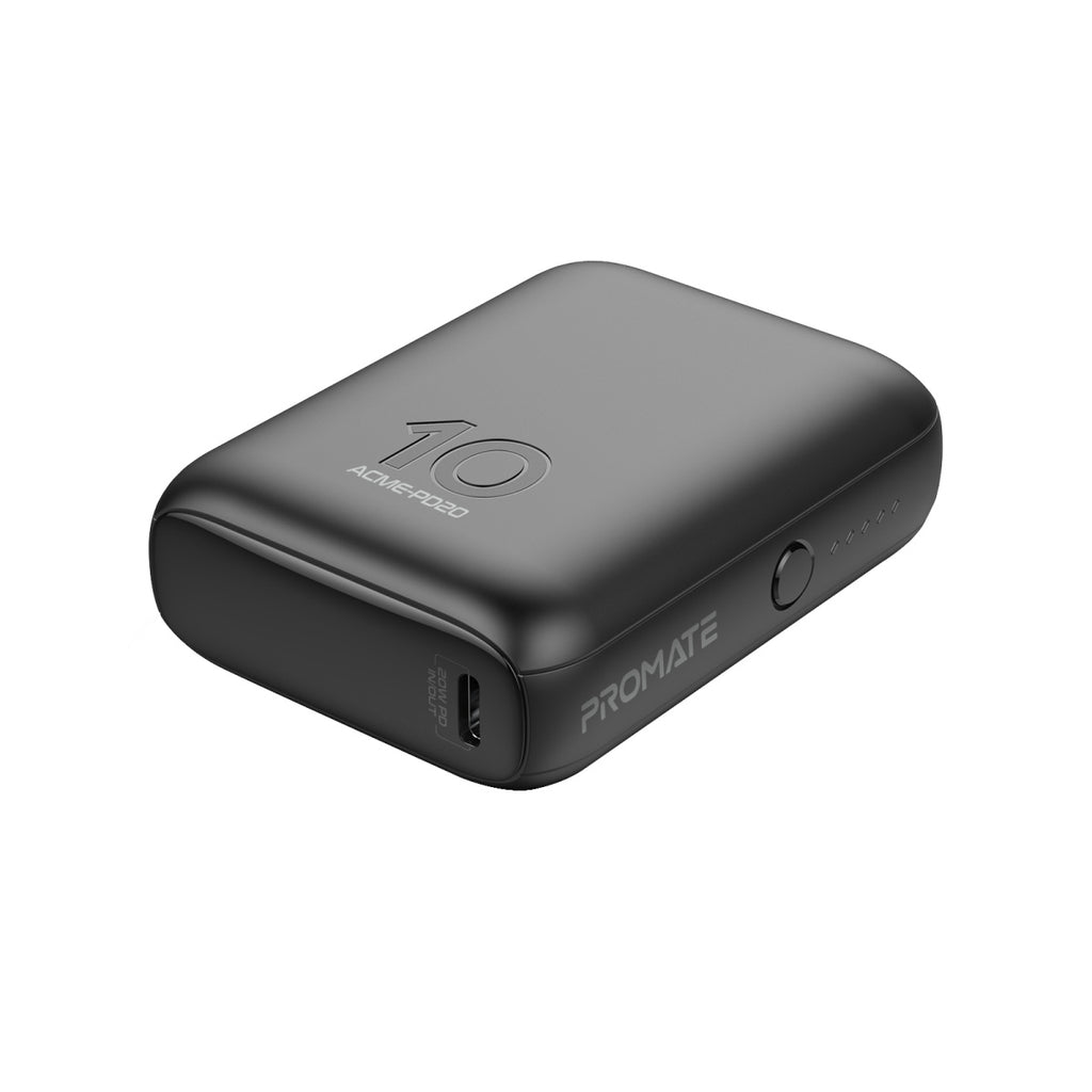 Promate Charger POWERPACK-PD20.BLACK (USB-C,USB-A,USB-C,Lightning) PRO-CC-POWERPACK-PD20.BLACK