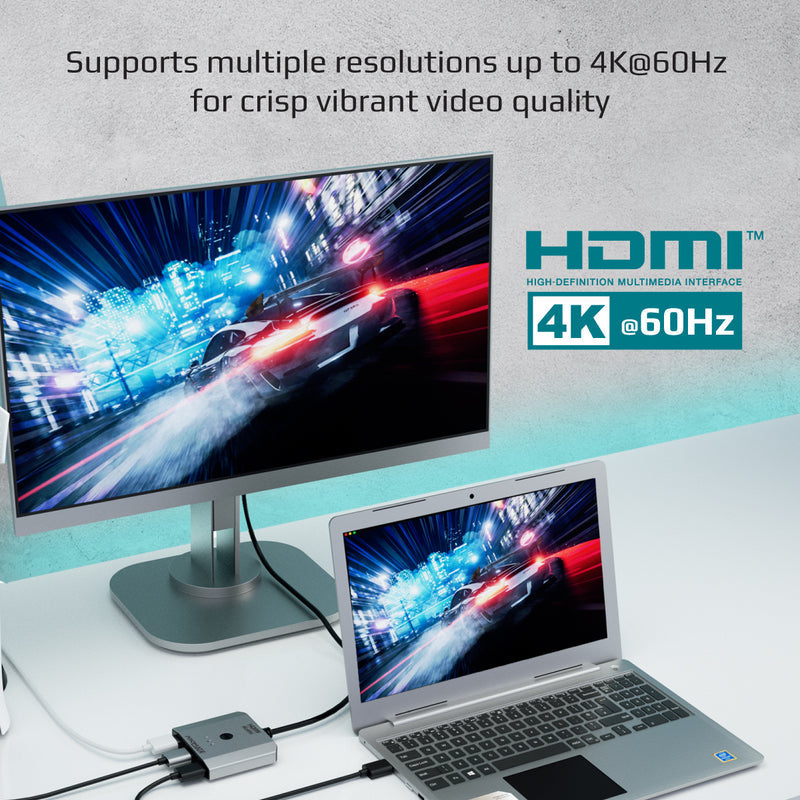 Promate MediaSwitch-H3 PRO-CABLE-MEDIASWITCH-H3