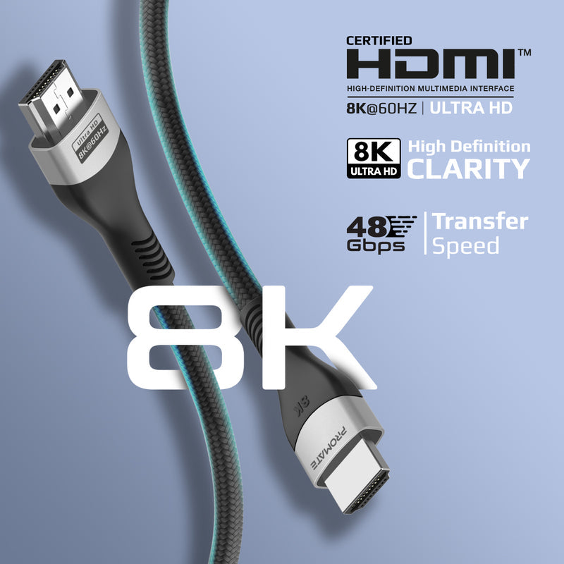 Promate HDMI Cable 3meters (PRIMELINK8K-300) PRO-CABLE-PRIMELINK8K-300