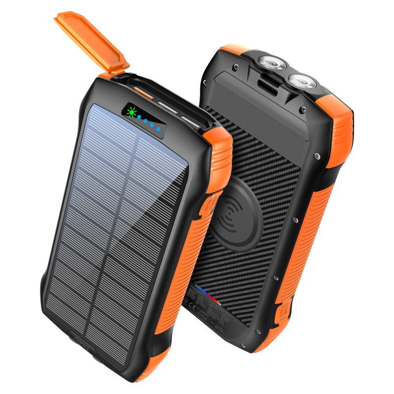 Promate SolarTank-20PDQi 20000mAh Rugged EcoLight™ Solar Power Bank PRO-PB-SolarTank-20PDQi