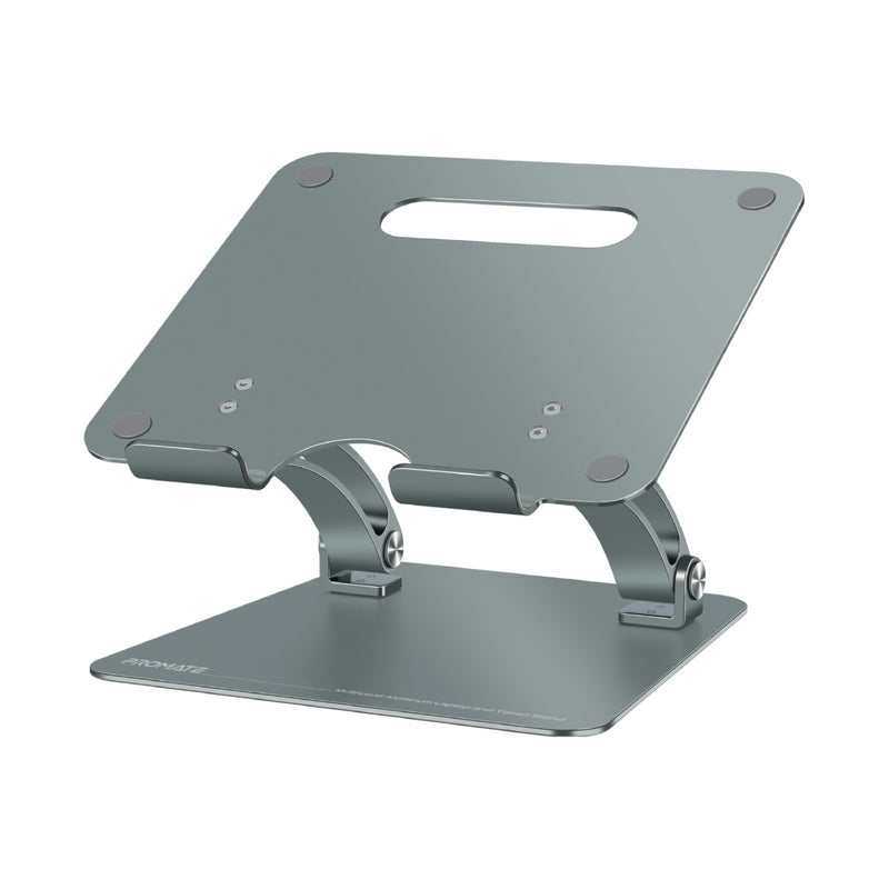 Promate DeskMate-7.GREY Ergonomic Multi-Level Aluminum Laptop Stand PRO-COOL-DESKMATE-7.GREY
