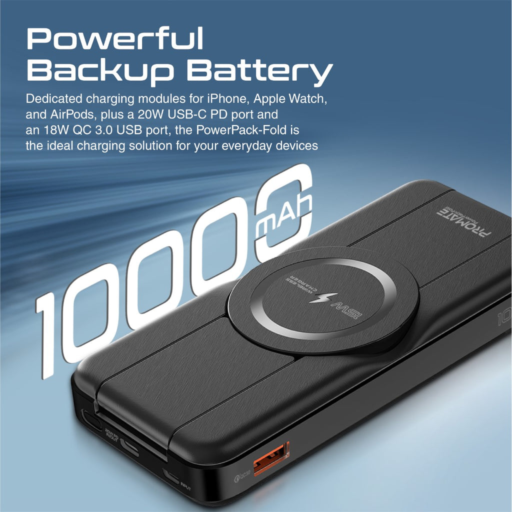Promate Mobile Charger POWERPACK-FOLD PRO-CH-POWERPACK-FOLD
