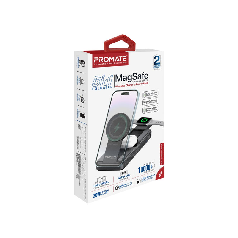 Promate Mobile Charger POWERPACK-FOLD PRO-CH-POWERPACK-FOLD