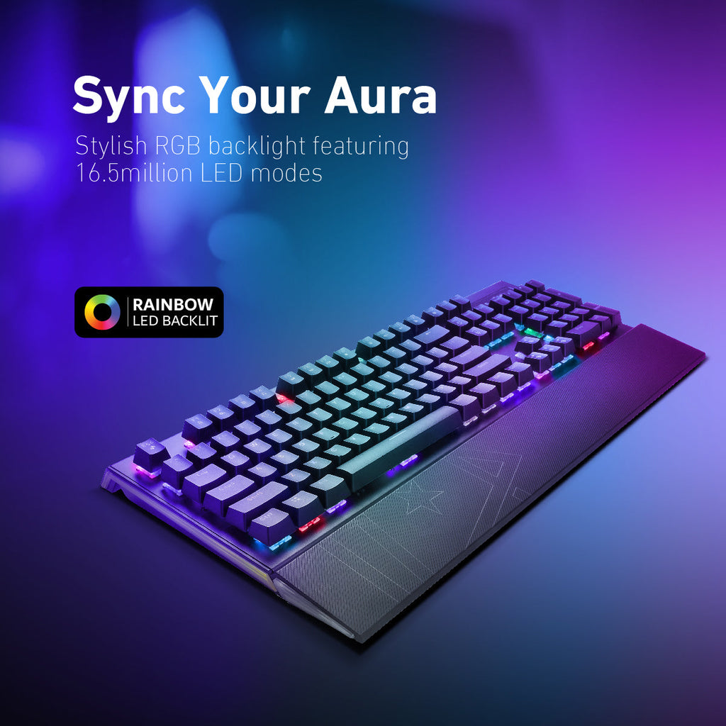 Vertux Pro-Gamer Mechanical Wired Gaming Keyboard (TOUCAN.EN) PRO-KB-TOUCAN.EN