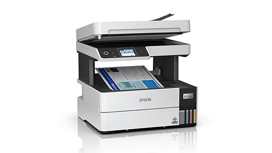 EPSON L6490 ECOTANK PRINTER, PRINT, SCAN, COPY, FAX, WIFI, NETWORK, USB, AIRPRINT