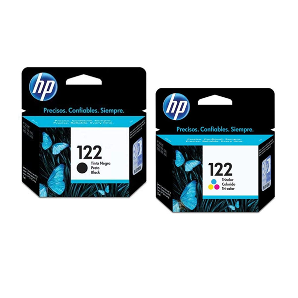 HP 122 Tri-color Ink Cartridge