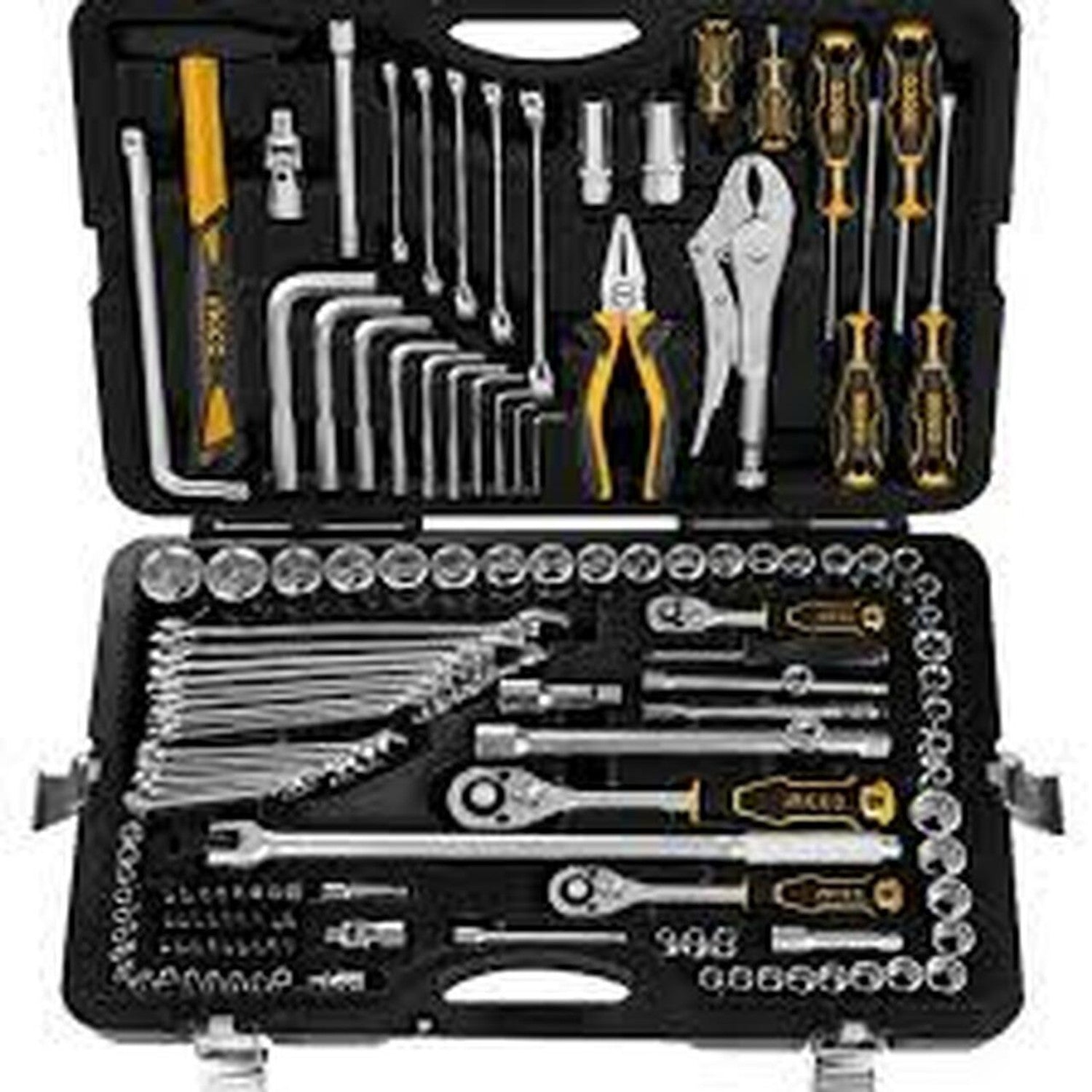 INGCO COMBINATION TOOLS SET OF 142 PCS  142 PCS