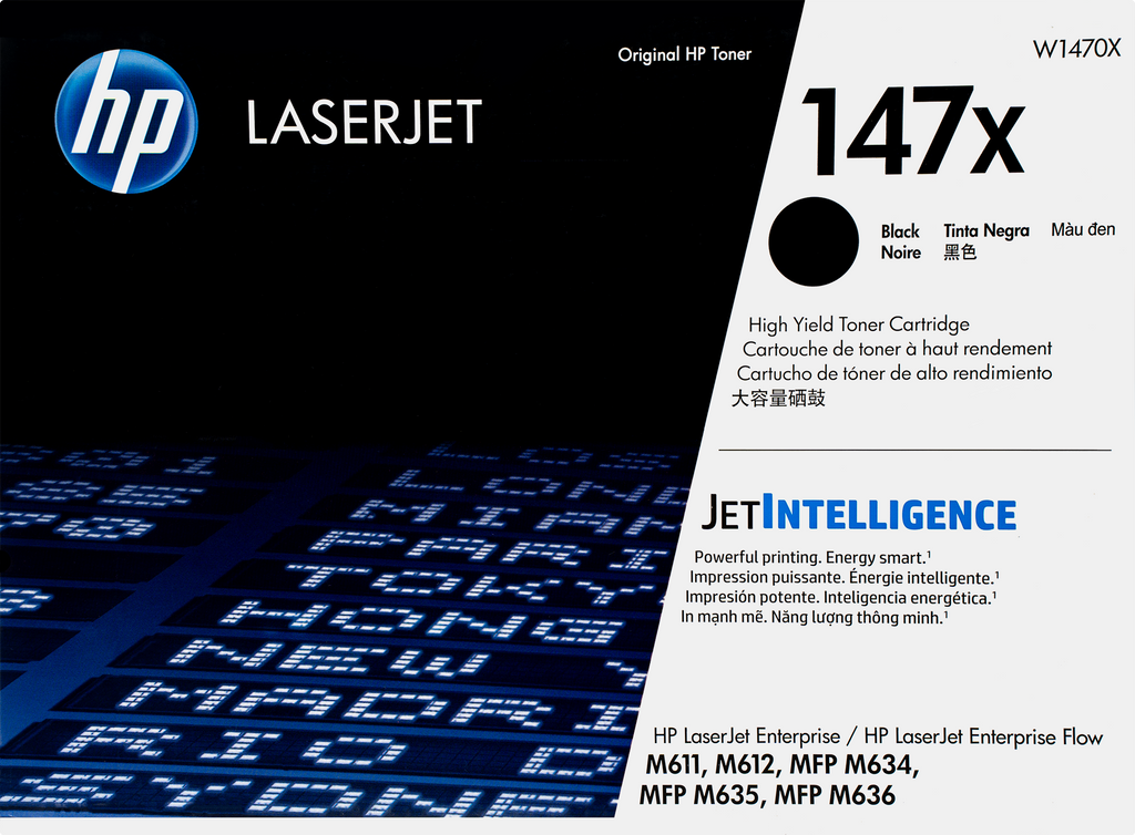 HP 147X High Yield Black Original LaserJet Toner Cartridge