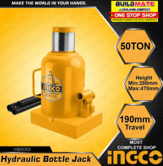 INGCO BOTTLE JACK HBJ5002
