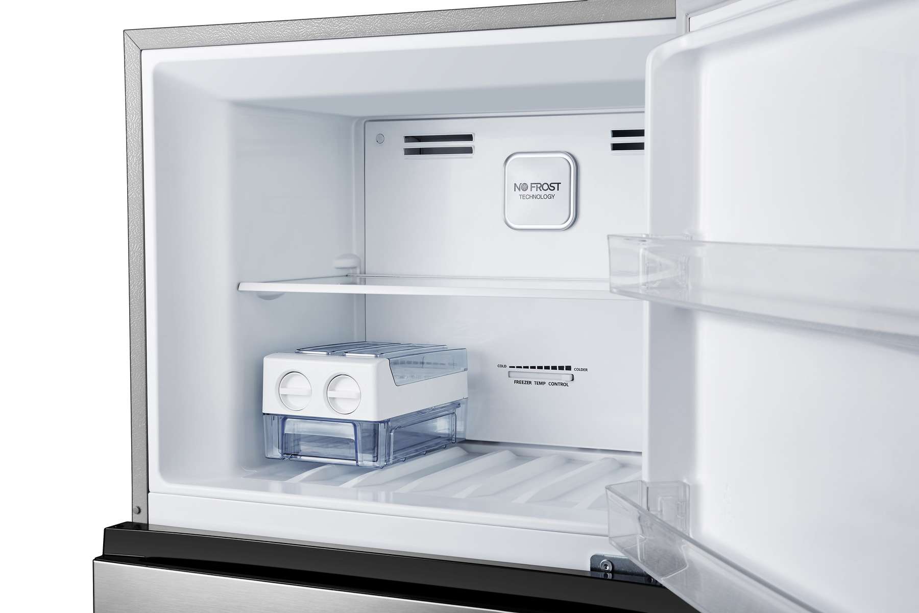HISENSE REFRIGERATOR NO FROST EURO E 381 L  INOX