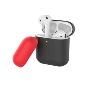 Promate Case for AirPods (SILICASE.BLACK) PRO-AP-SILICASE.BLACK