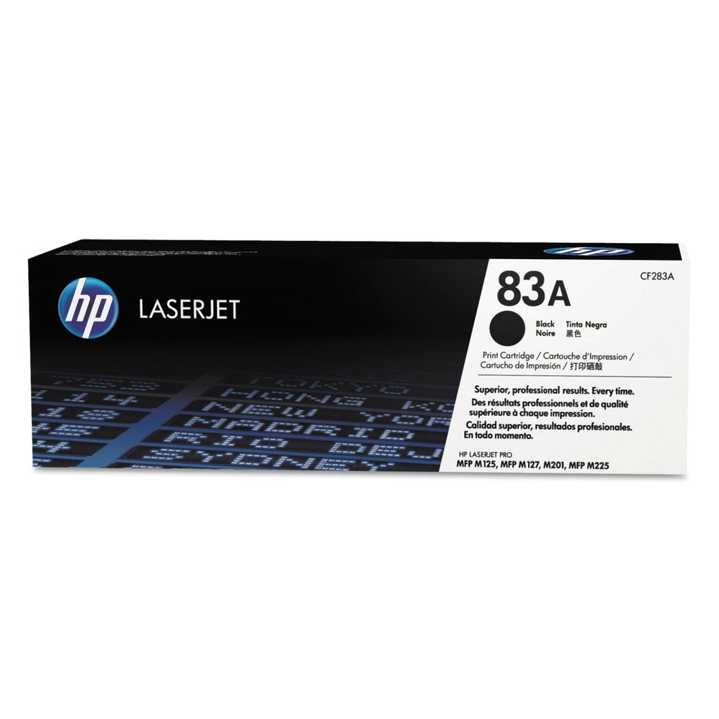 HP 83A 2-pack Black Original LaserJet Toner Cartridges (CF283AF)