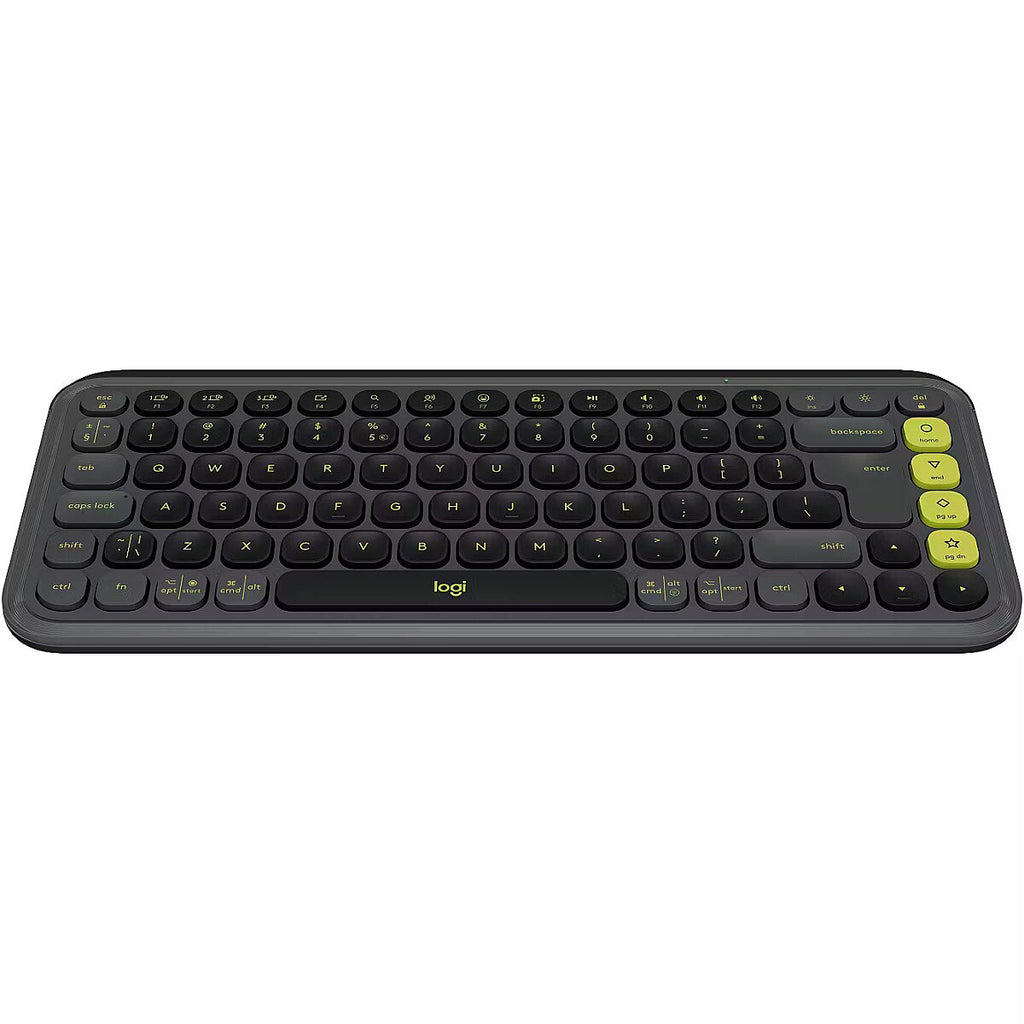 Logitech POP Icon Keys - Graphite - US Int'l - BT - Graphite & Green 920-013071