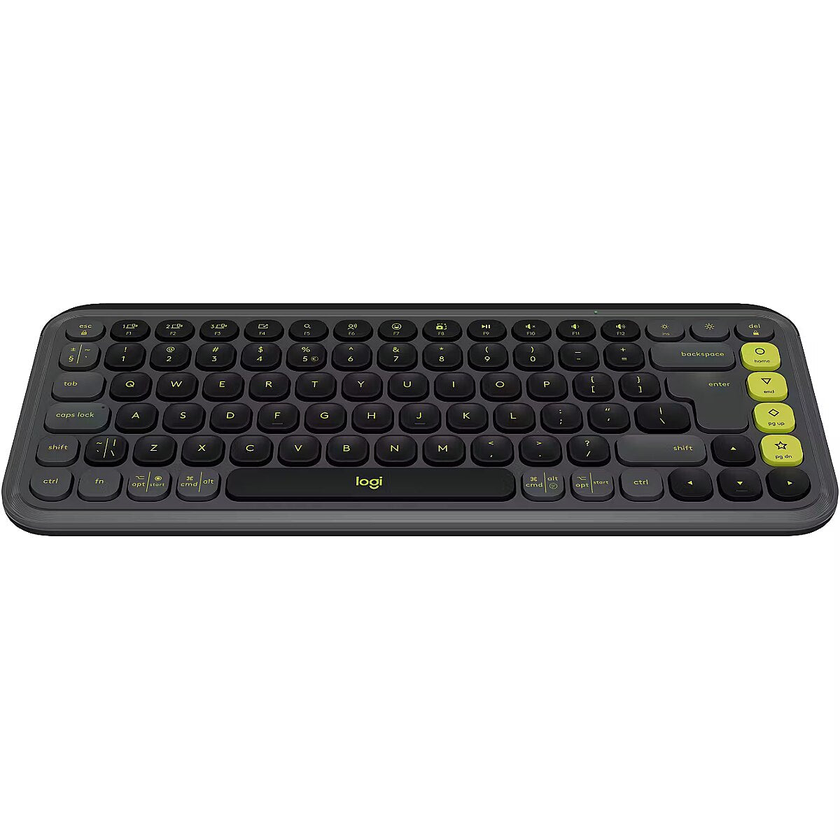 Logitech POP Icon Keys - Graphite - US Int'l - BT - Graphite & Green 920-013071