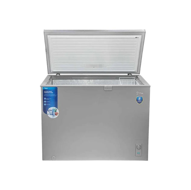 MIDEA CHEST FREEZER 198L INVERTER GREY COLOUR