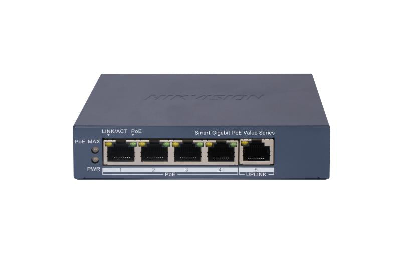 Hikvision Smart Managed 4 Gigabit PoE DS-3E1505P-EI/M DS-3E1505P-EI/M