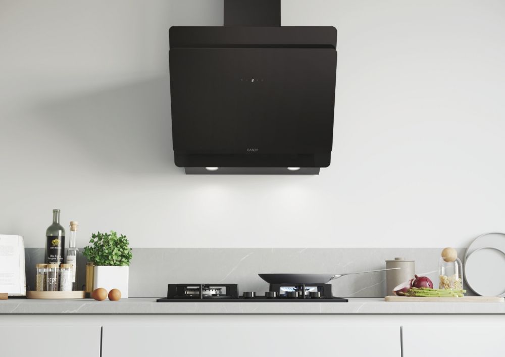 Candy Hood Wall-mounted Black 310.8 m³/h CDG6CBG